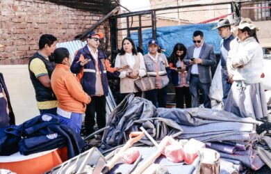 APOYO OPORTUNO ANTE LA EMERGENCIA EN EL DISTRITO
