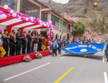 La Municipalidad de San Sebastián participaron de la sesión solemne