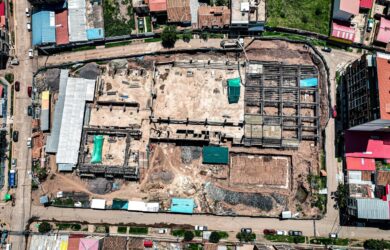 12 FRENTES DE TRABAJO ACELERAN CONSTRUCCIÓN DEL PARQUE MÁS GRANDE DEL CUSCO EN LA PLANICIE EN SAN SEBASTIÁN