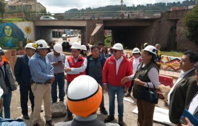 ALCALDESA EXIGE ACELERAR TRABAJOS EN LA AV. DE LA CULTURA ANTE LA PROXIMIDAD DEL CORPUS CHRISTI