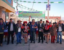 MÁS DE 200 FAMILIAS DE ALTO QOSQO SE BENEFICIAN CON NUEVAS PISTAS Y VEREDAS MÁS DE 200 FAMILIAS DE ALTO QOSQO SE BENEFICIAN CON NUEVAS PISTAS Y VEREDAS