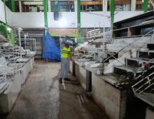MUNICIPALIDAD DE SAN SEBASTIÁN EJECUTA MEGA JORNADA DE LIMPIEZA Y DESRATIZACIÓN INTEGRAL EN EL MERCADO MODELO MUNICIPALIDAD DE SAN SEBASTIÁN EJECUTA MEGA JORNADA DE LIMPIEZA Y DESRATIZACIÓN INTEGRAL EN EL MERCADO MODELO