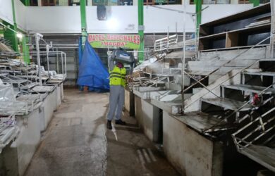 MUNICIPALIDAD DE SAN SEBASTIÁN EJECUTA MEGA JORNADA DE LIMPIEZA Y DESRATIZACIÓN INTEGRAL EN EL MERCADO MODELO