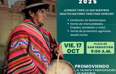 ADULTOS MAYORES DE SAN SEBASTIÁN INVITAN A SU “FERIA PRODUCTIVA DEL CIAM 2025”